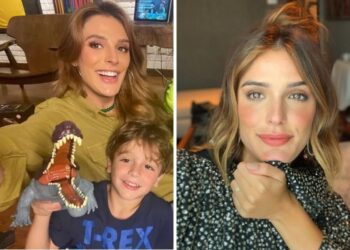 Rafa Brites cai no choro com a volta da escola do filho: “Nem acredito!”