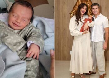 Claudia Raia derrete a web após postar foto de filho sorrindo