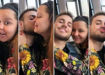 Cantora Maiara posa em clima de romance com o namorado, e fãs elogiam: ‘Lindos juntos’