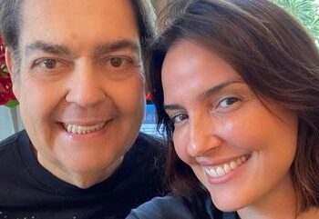 Mulher de Faustão comemora um mês do transplante de coração do apresentador: ‘Segunda chance’