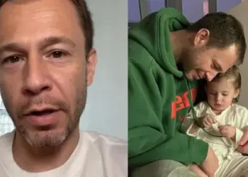Tiago Leifert desabafa sobre o tratamento de câncer da filha: “Muito frio na barriga”