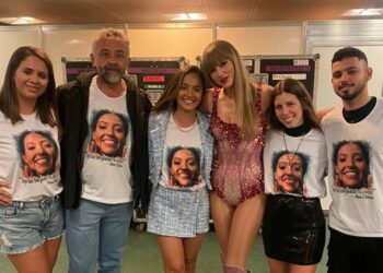 Taylor Swift se encontra com familiares e amigos de Ana Benevides, fã que morreu em show no Rio