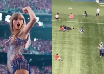 Taylor Swift: Arena faz mutirão para recolher miçangas após shows da cantora em São Paulo